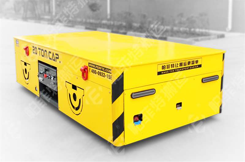 廣東深圳10噸蓄電池電動平車驗(yàn)收成功并發(fā)貨