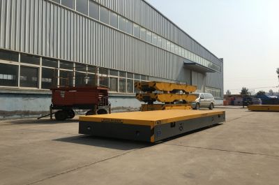 廣州蓄電池搬運(yùn)平車(chē)無(wú)軌電動(dòng)平車(chē)