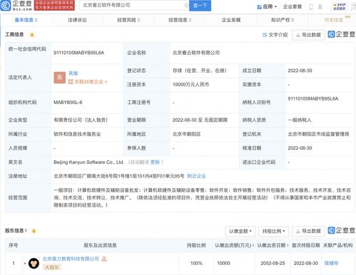 猿輔導斥資1億元在京成立軟件公司，聚焦通訊設備設計領域